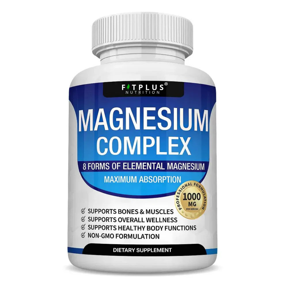 Magnesio Complex™ – 8 en 1 para tu salud y energía diaria.