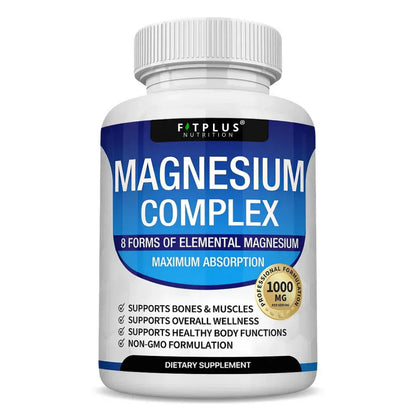 Magnesio Complex™ – 8 en 1 para tu salud y energía diaria.