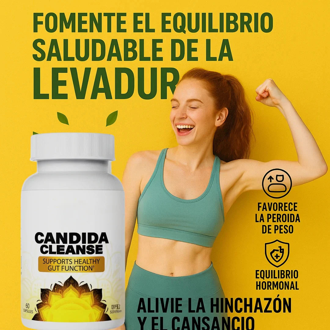 Suplemento Candida Cleanse ® (60 cápsulas)SOLO POR ESTE ES 2X1