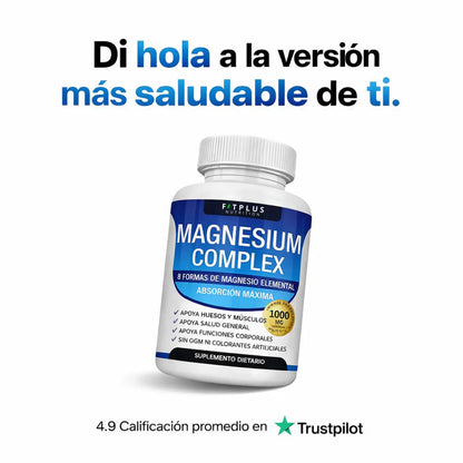 Magnesio Complex™ – 8 en 1 para tu salud y energía diaria.