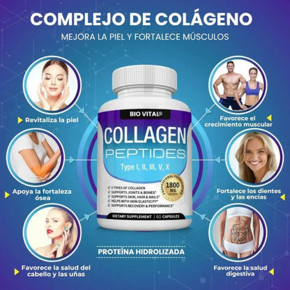 Bio Vital Colágeno® de Alta Pureza Anti-Edad - OFERTA 2X1