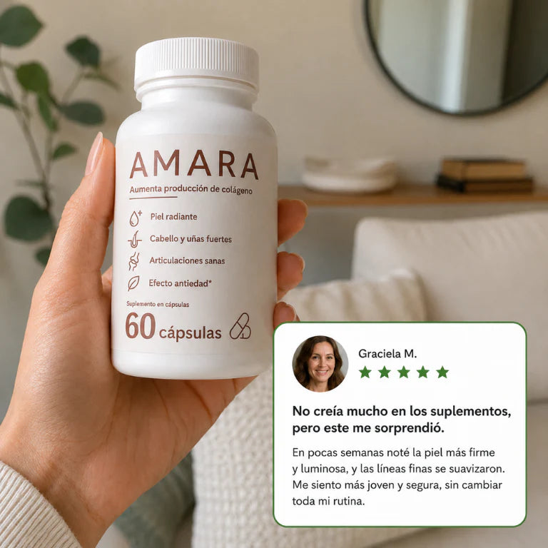 CÁPSULAS ANTIEDAD: Activador de Colágeno/ SOLO POR ESTE MES 2X1
