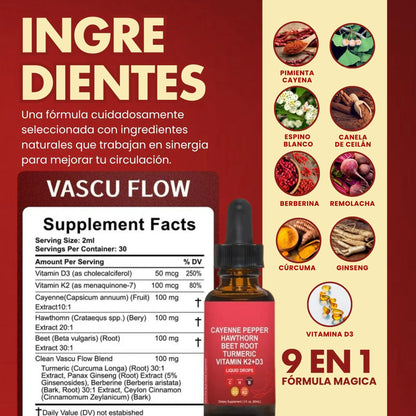 GOTAS DE PIMIENTA CAYENA NATURAL – ACTIVA TU CIRCULACIÓN AL INSTANTE/SOLO POR ESTE MES 2X1
