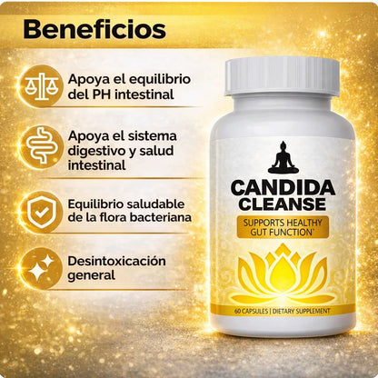 Suplemento Candida Cleanse ® (60 cápsulas)SOLO POR ESTE ES 2X1