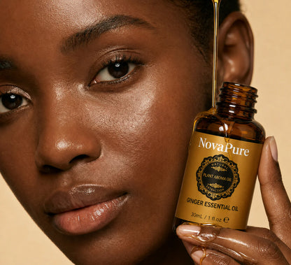 NovaPure Oil® Aceite corporal de seda  Redescubre la confianza con una piel más firme, suave y radiante