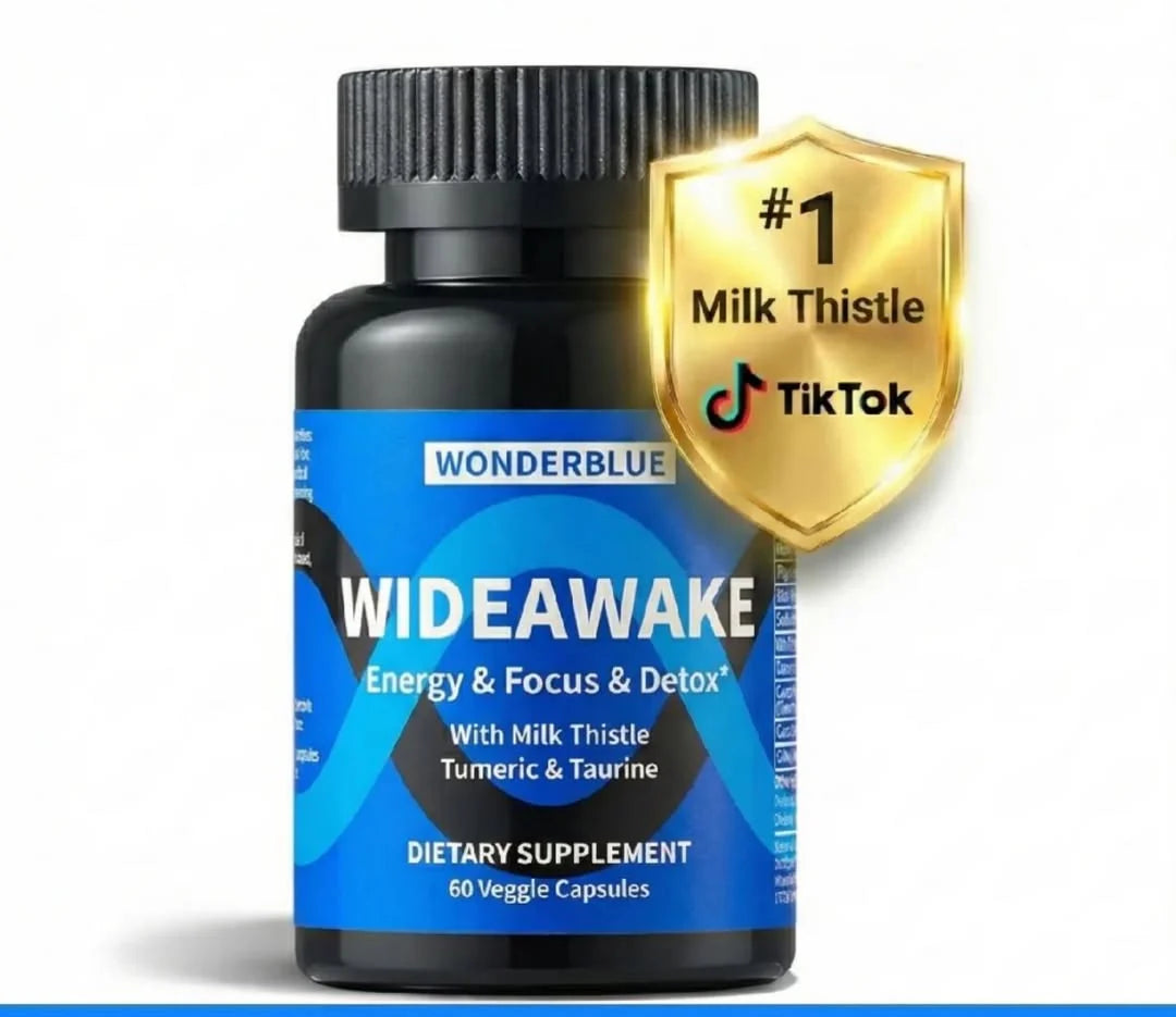 WIDEAWAKE – Energía y Enfoque Mental con Detox Natural (60 cápsulas) 🍃SOLO POR ESTE MES 2X1