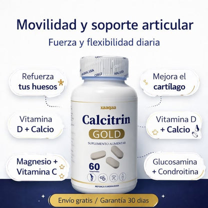 Calcitrin Gold - Refuerza tu movilidad cada día solo por este mes 2x1
