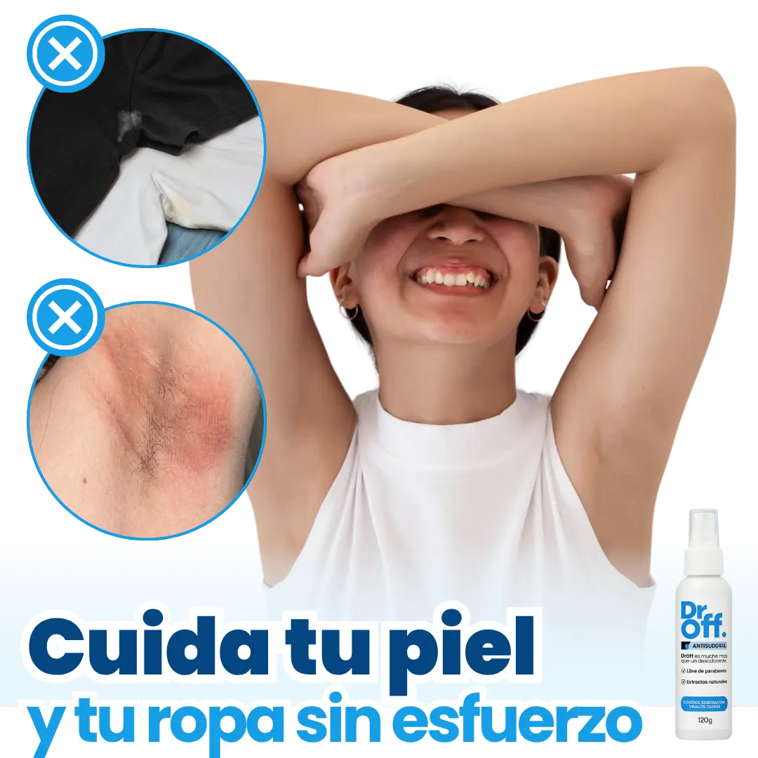 DrOFF🧑‍⚕️Tratamiento médico contra el sudor