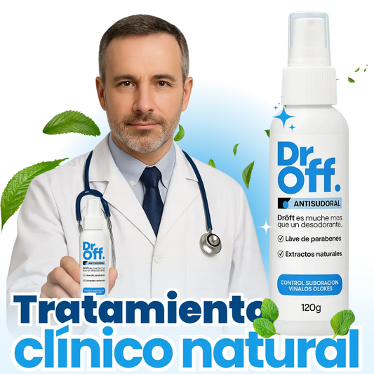 DrOFF🧑‍⚕️Tratamiento médico contra el sudor