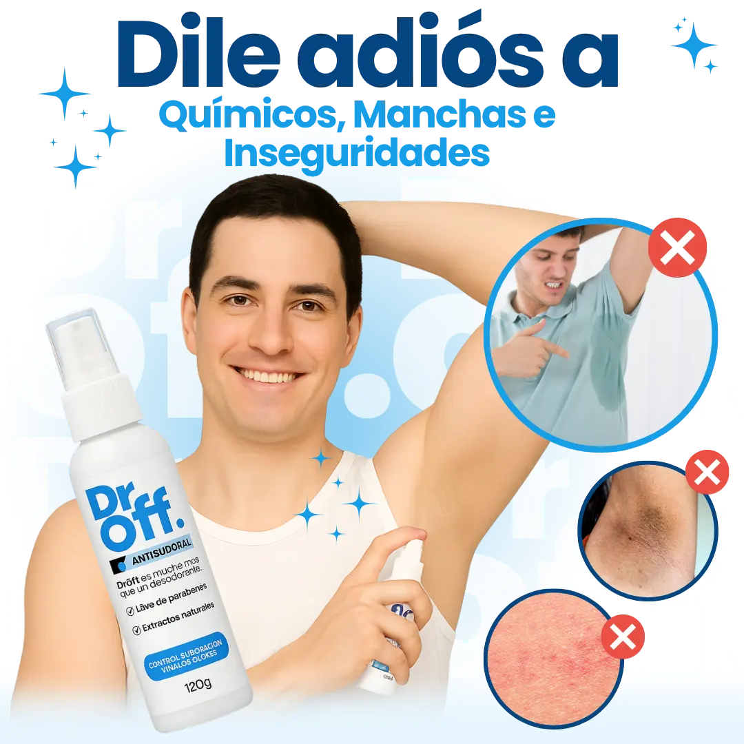 DrOFF🧑‍⚕️Tratamiento médico contra el sudor